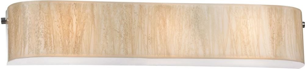 Modern Organics 3 Light Vanity In Polished Chrome
