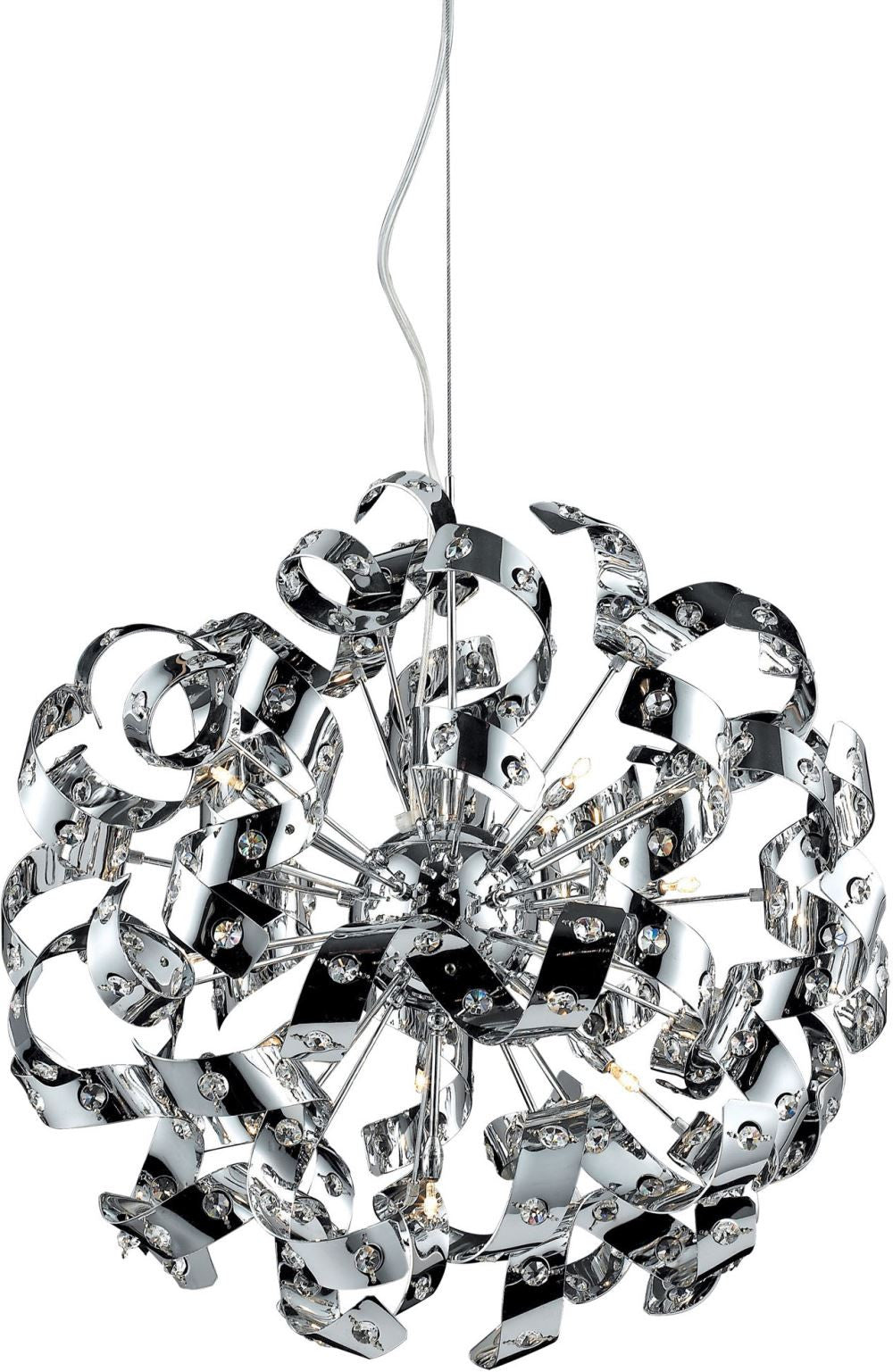 Odyssey 13 Light Chandelier In Polished Chrome