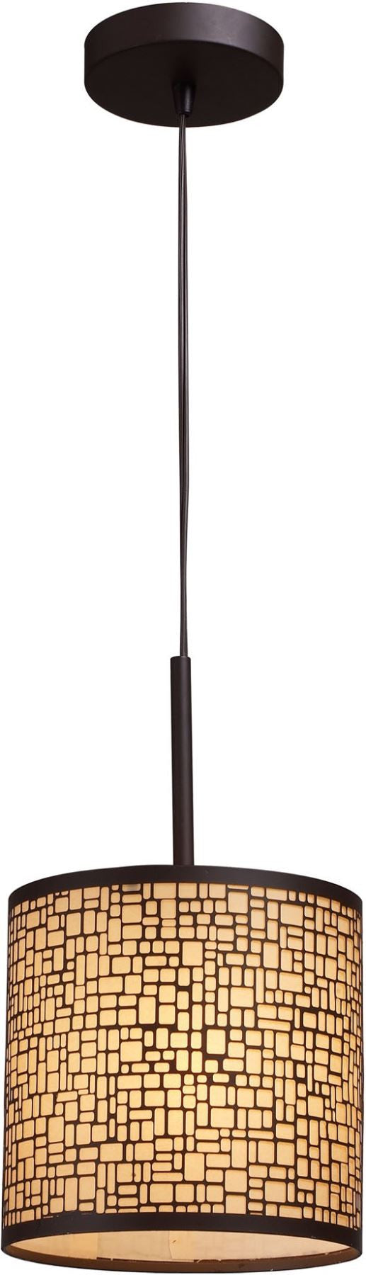 Medina 1 Light Pendant In Aged Bronze With Amber Diffuser