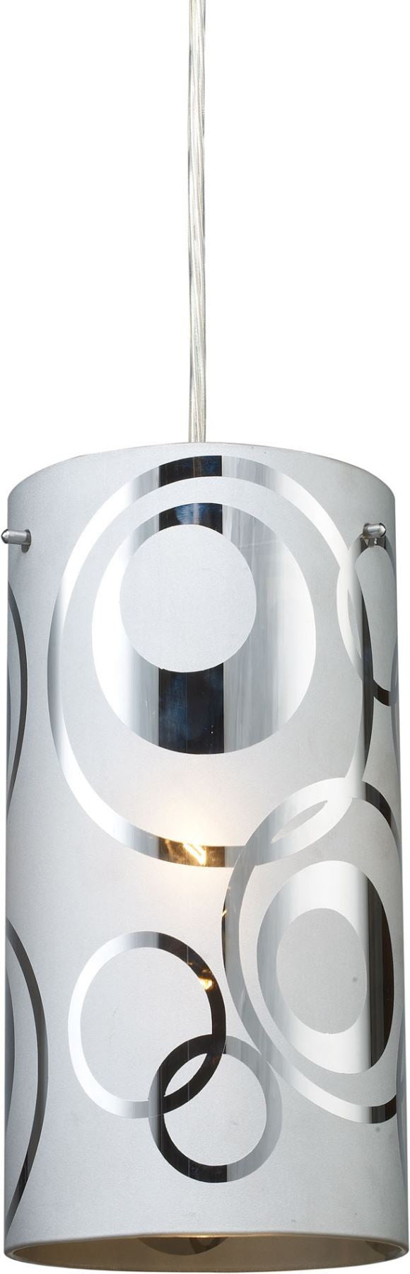 Chromia 1 Light Pendant In Polished Chrome
