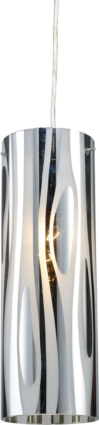 Chromia 1 Light Pendant In Polished Chrome