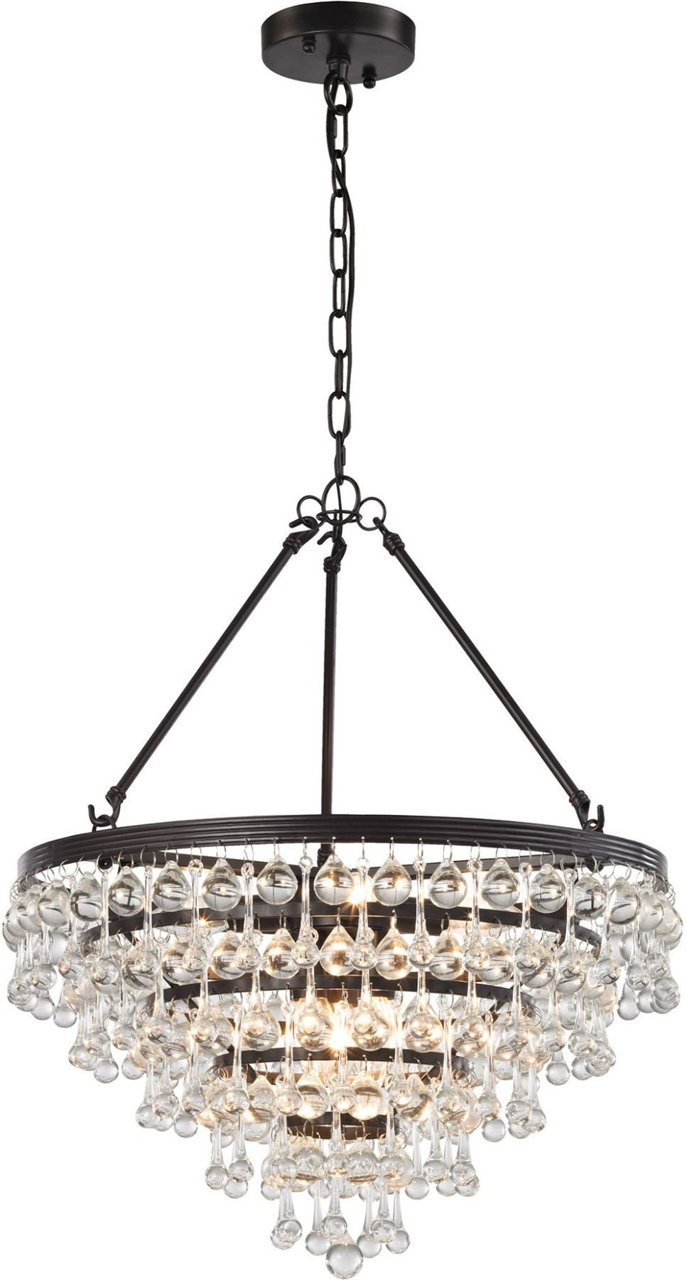 Ramira 6 Light Chandelier In Oil Rubbed Bronze