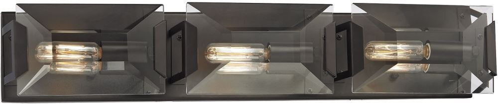 Garrett 3 Light Vanity In Oil Rubbed Bronze