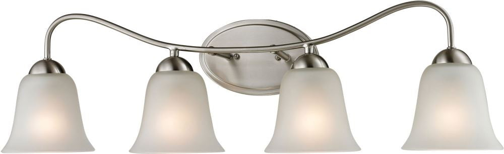 Conway 4 Light Bath Bar In Brushed Nickel