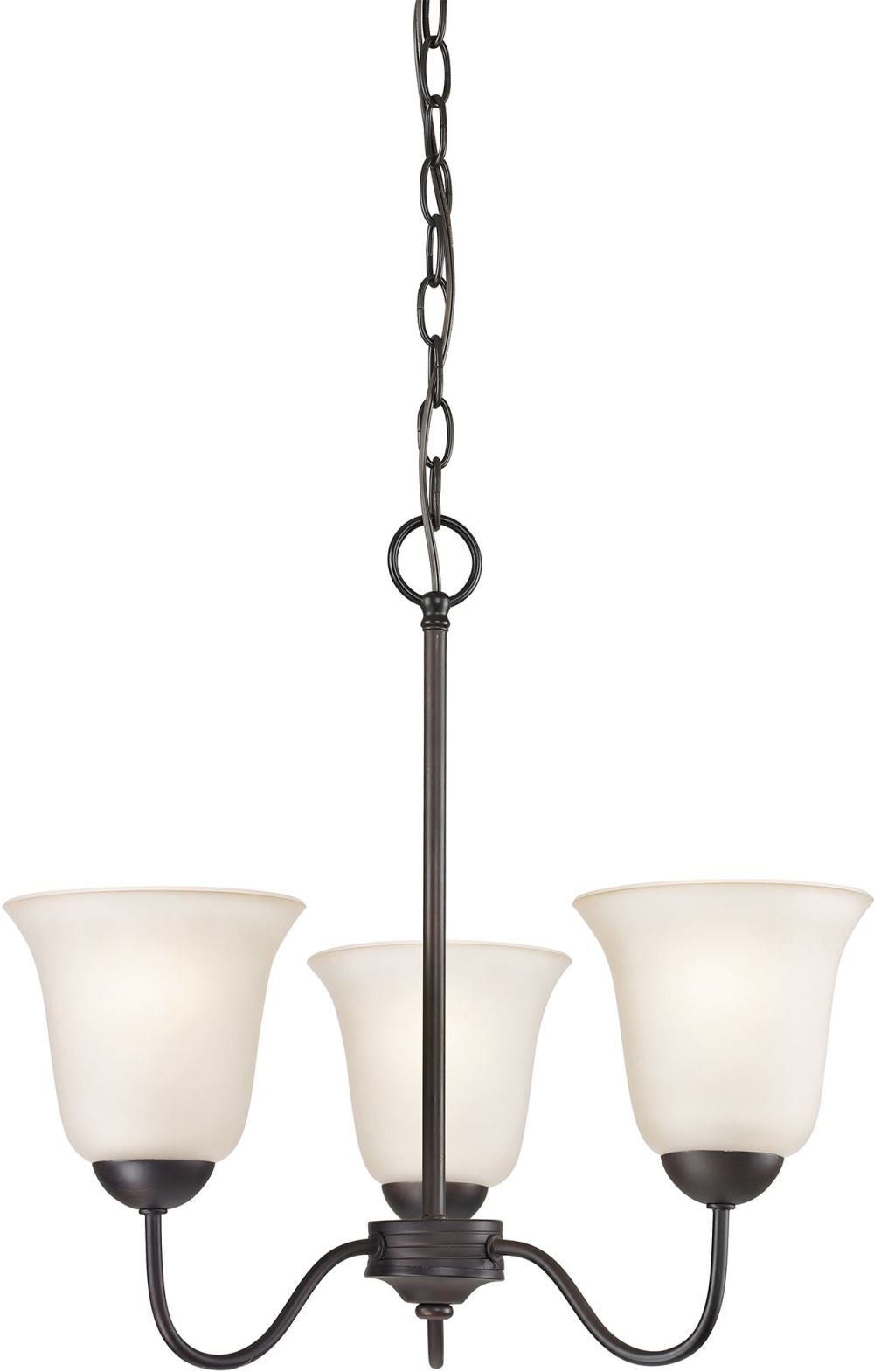 Conway 3 Light Chandelier In Oil Rubbed Bronze
