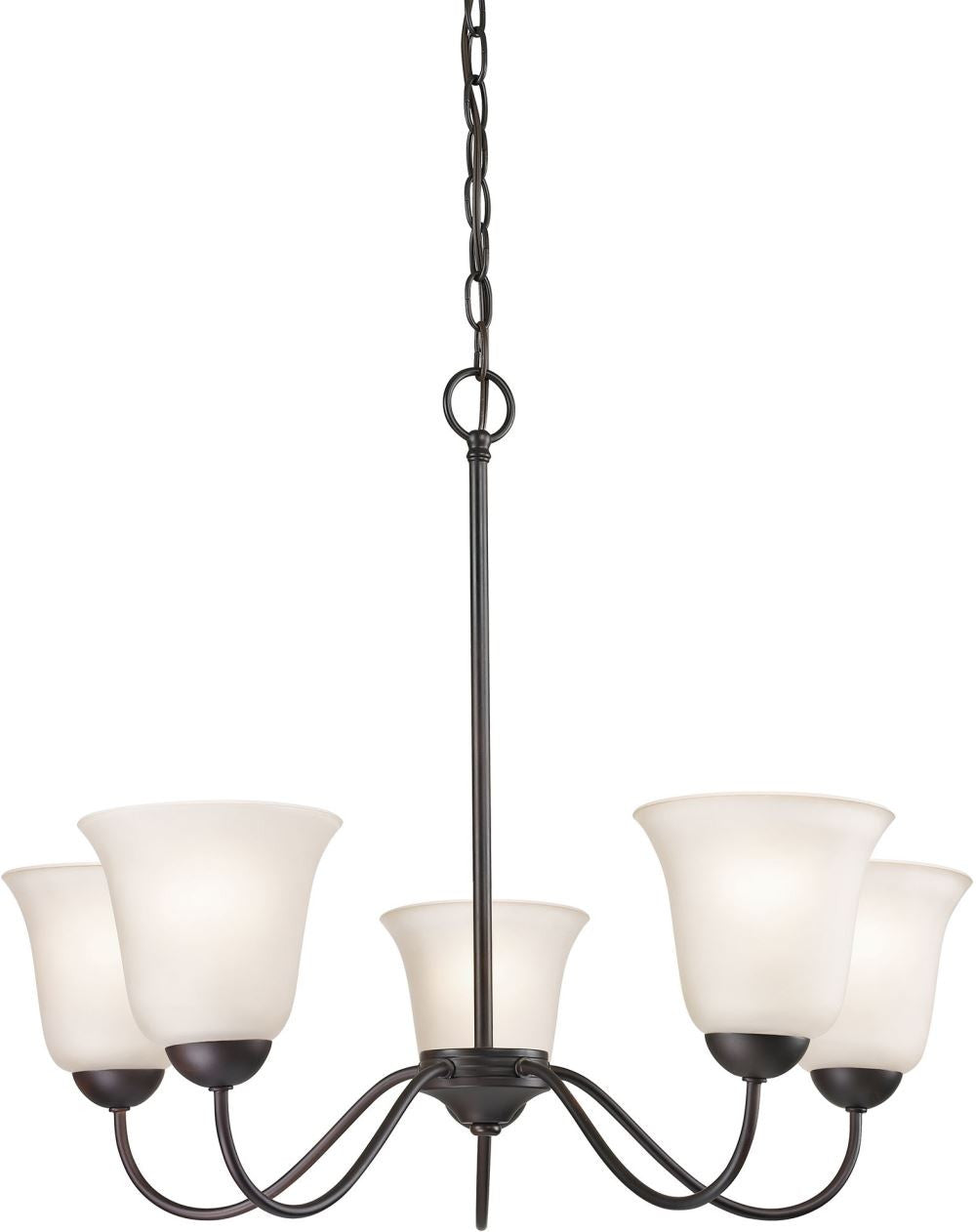 Conway 5 Light Chandelier In Oil Rubbed Bronze