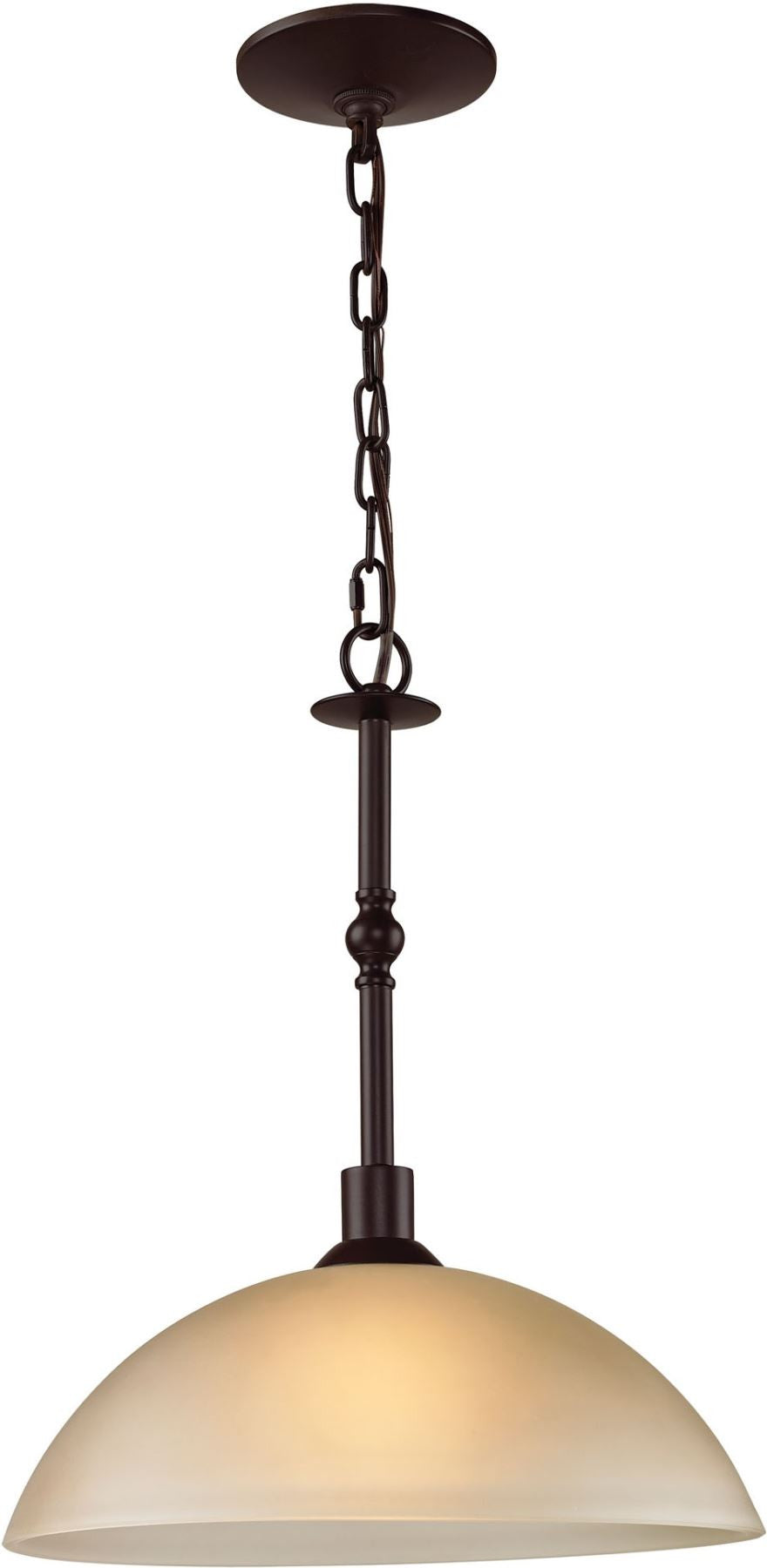 Jackson 1 Light Large Pendant In Oil Rubbed Bronze