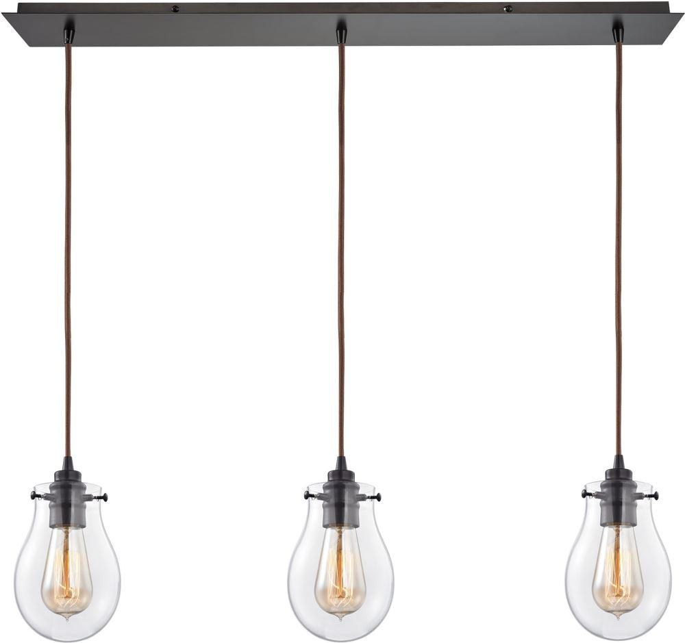 Jaelyn 3 Light Pendant In Oil Rubbed Bronze