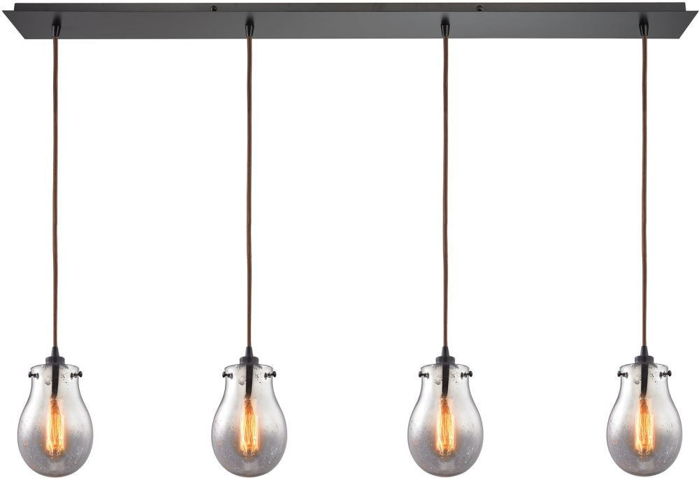 Jaelyn 4 Light Pendant In Oil Rubbed Bronze