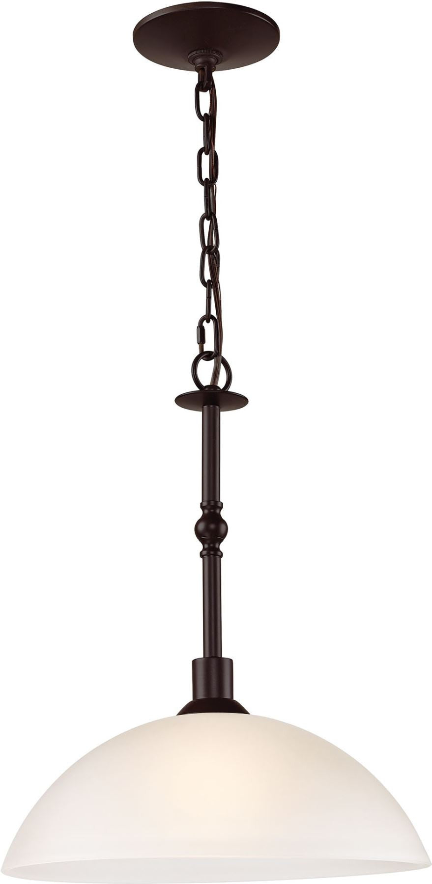 Jackson 1 Light Large Pendant In Oil Rubbed Bronze