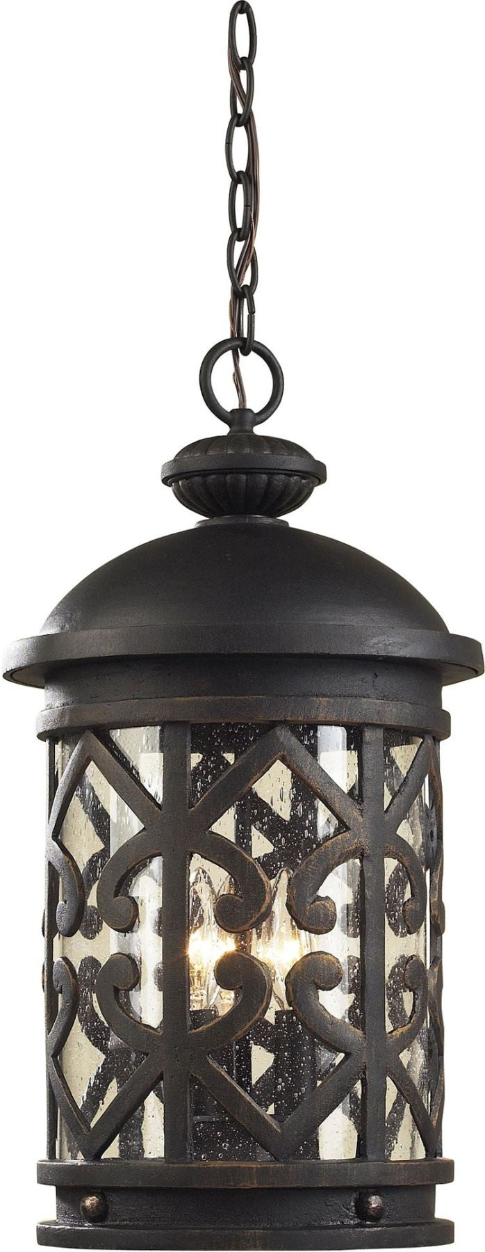 Tuscany Coast 3 Light Lantern Pendant
