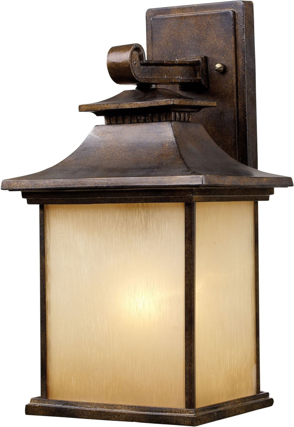 San Gabriel 1 Light Outdoor Sconce In Hazelnut Bronze