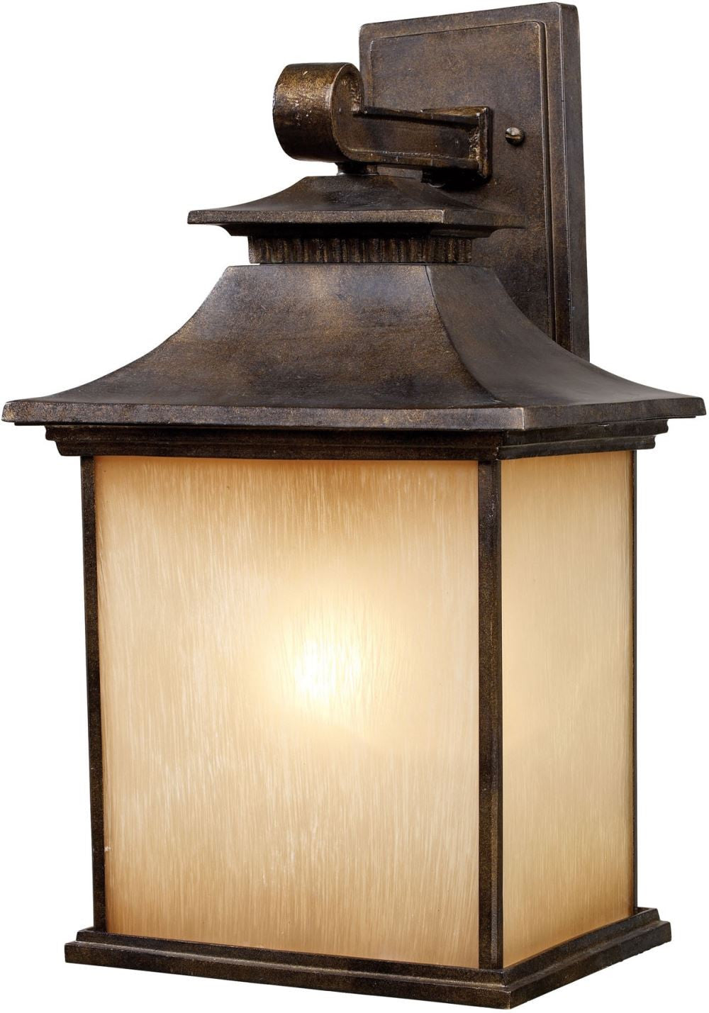 San Gabriel 1 Light Outdoor Sconce In Hazelnut Bronze
