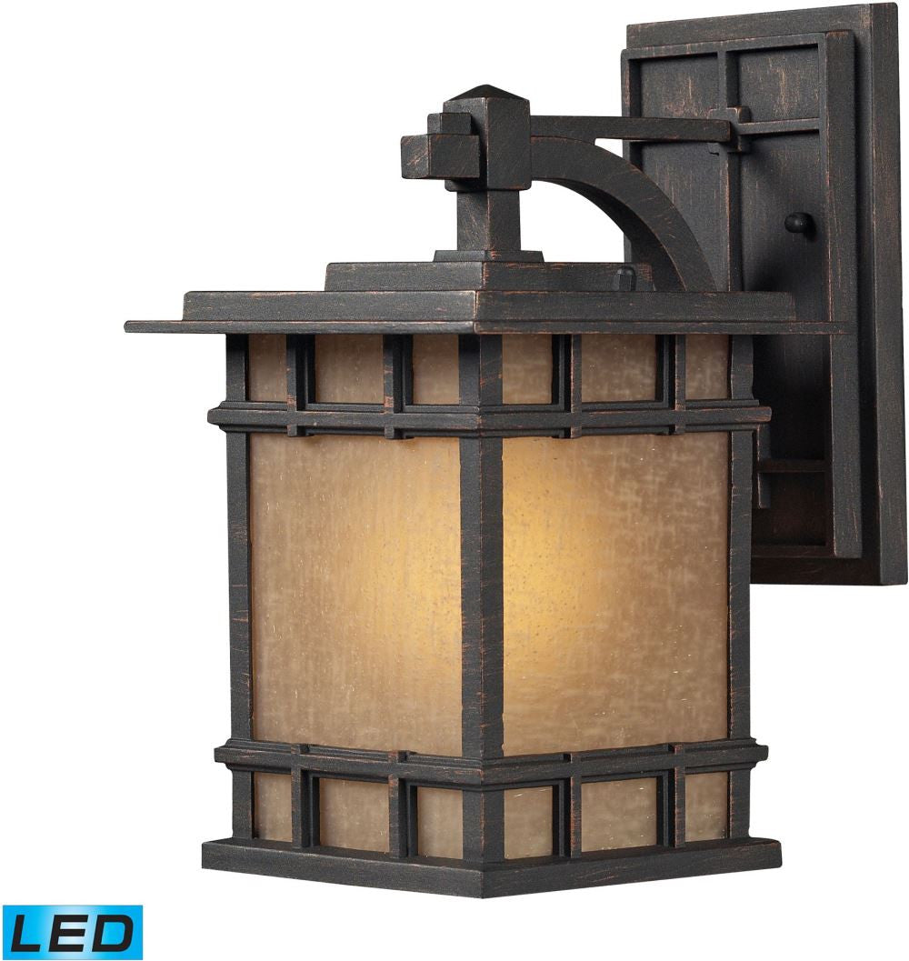 Newlton 1 Light Led Outdoor Sconce In Weathered Charcoal