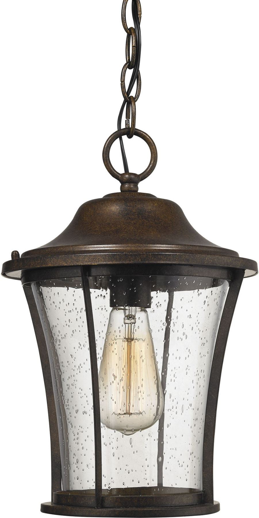 Morganview 1 Light Outdoor Pendant In Hazelnut Bronze