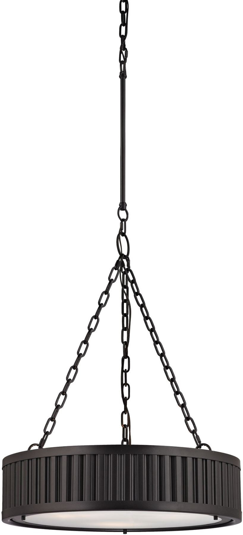 Linden Manor 3 Light Pendant In Oil Rubbed Bronze