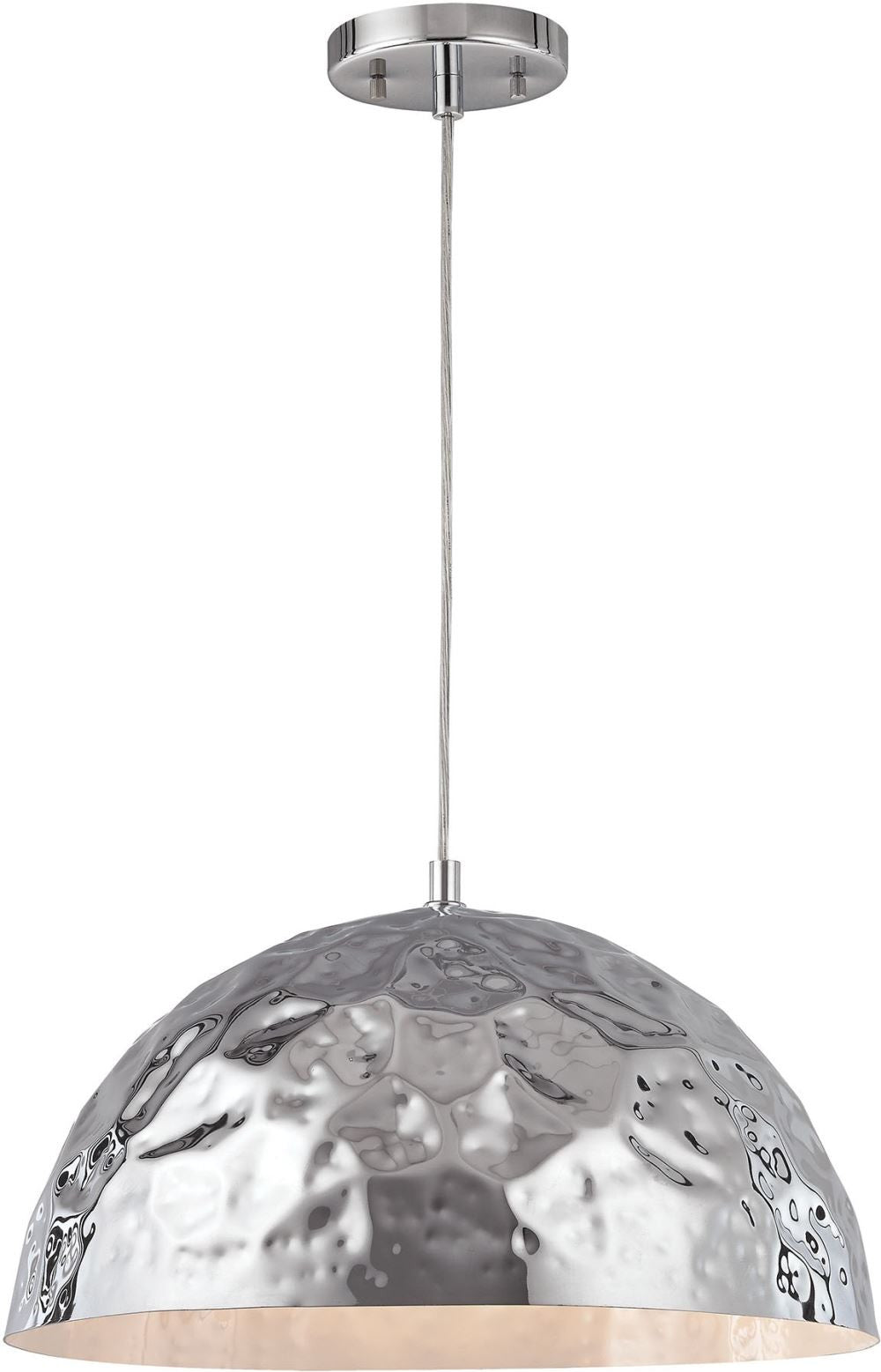 Hammersmith 1 Light Pendant In Polished Chrome