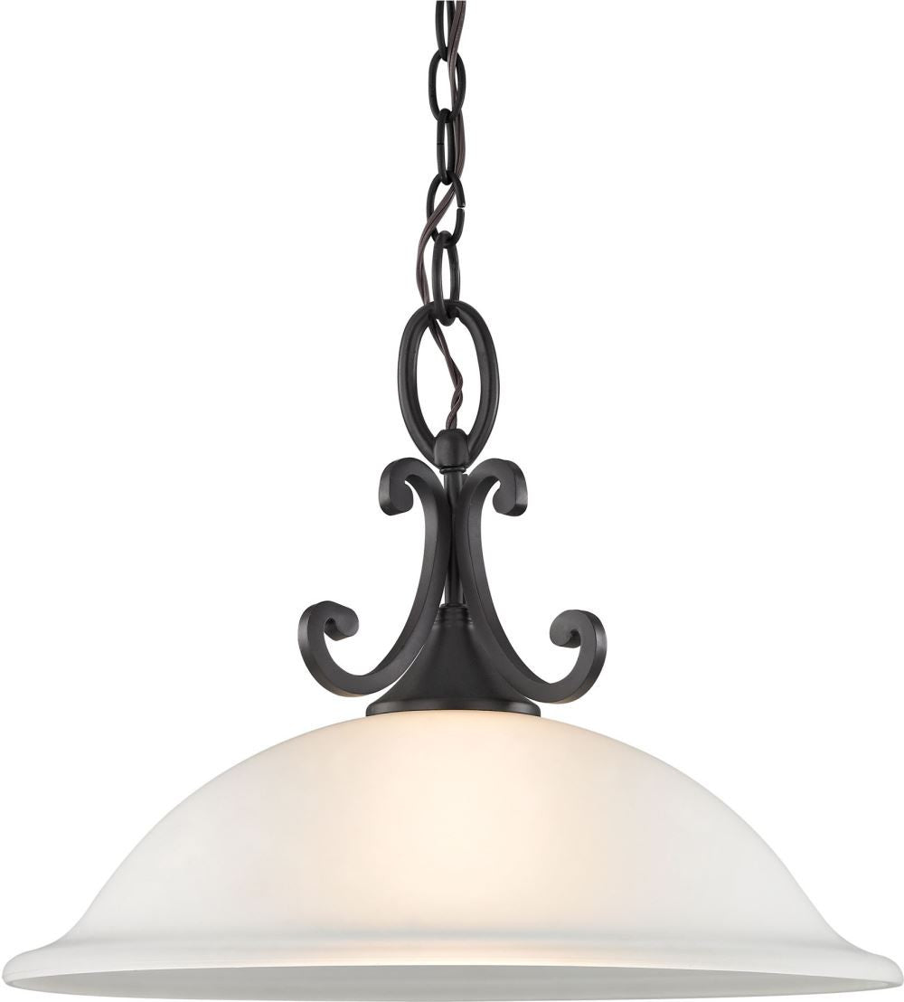 Hamilton 1 Light Pendant In Oil Rubbed Bronze
