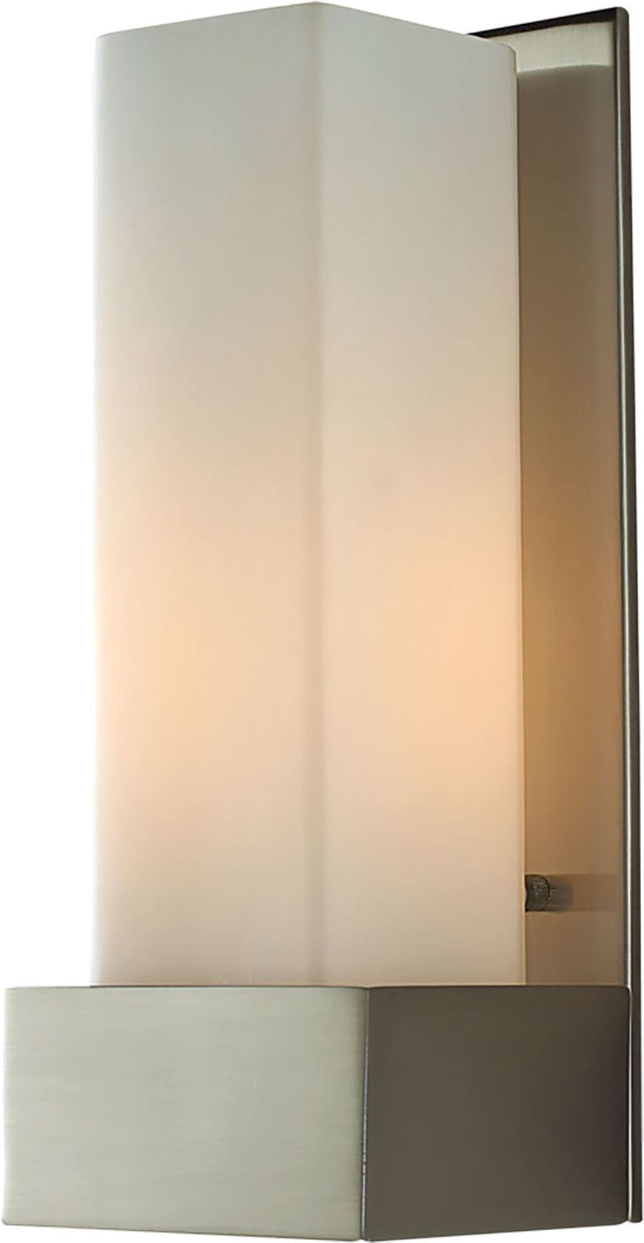 1 Light Sconce In Satin Nickel