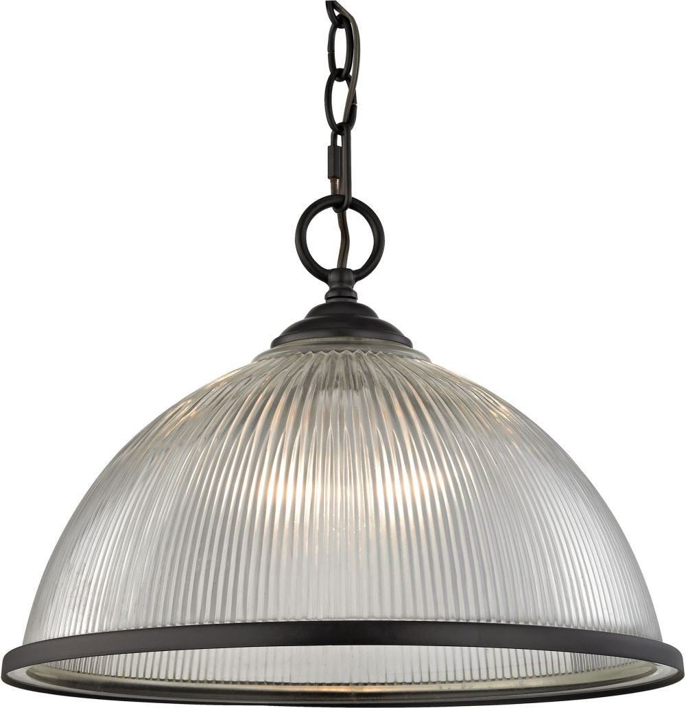 Liberty Park 1 Light Pendant In Oil Rubbed Bronze