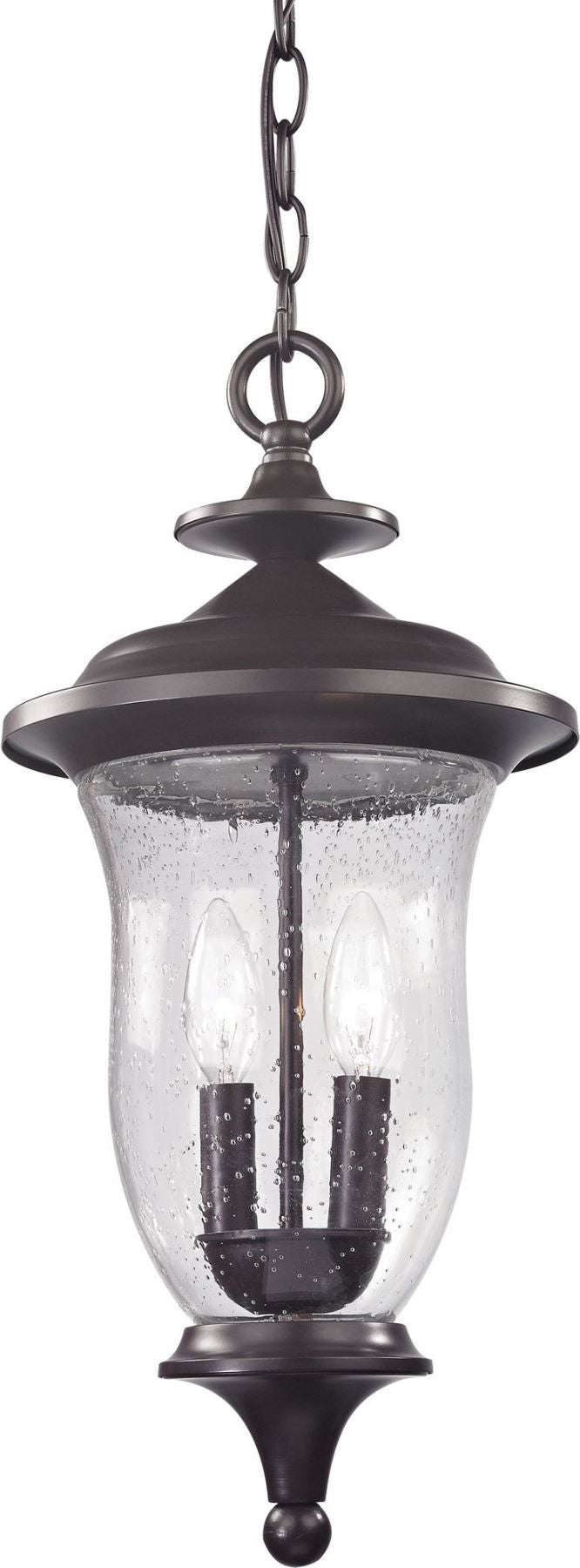 Trinity Pendant Lantern In Oil Rubbed Bronze