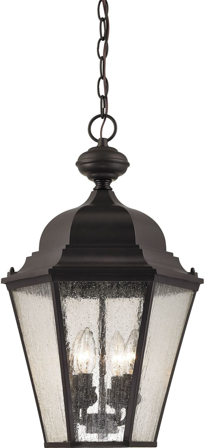 Cotswold 4 Light Exterior Hanging Lamp In Oil Rubbed Bronze