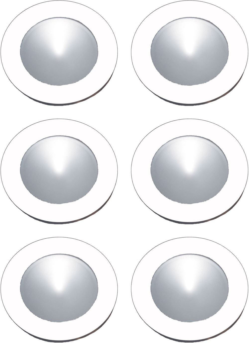Ursa Collection 6 Light Disc Light Kit In White