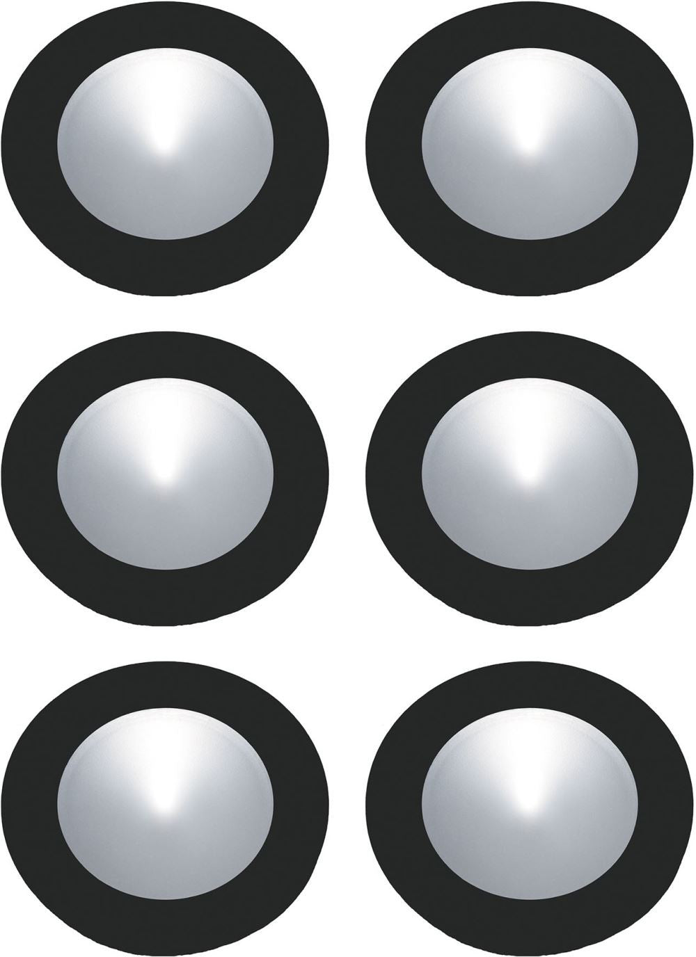 Ursa Collection 6 Light Disc Light Kit In Black