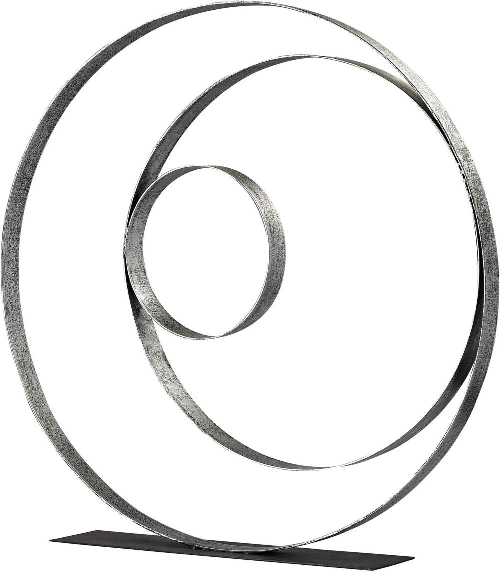 Aged Silver Sculpture