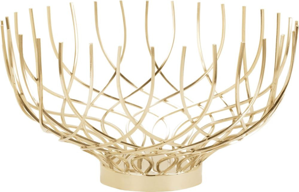 Gold Vortex Dish