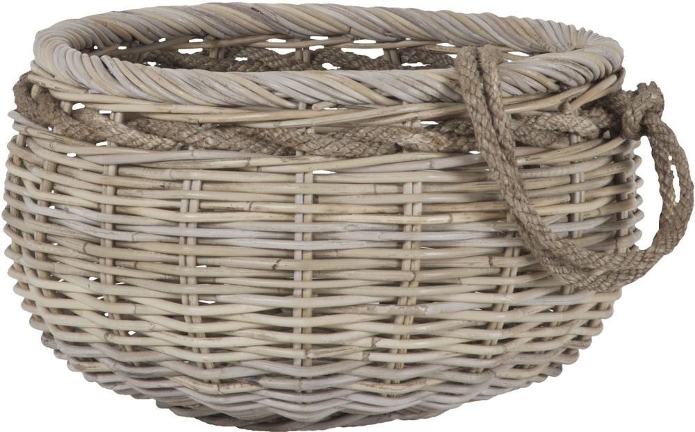 Sumbawa Natural Rattan Basket - Small