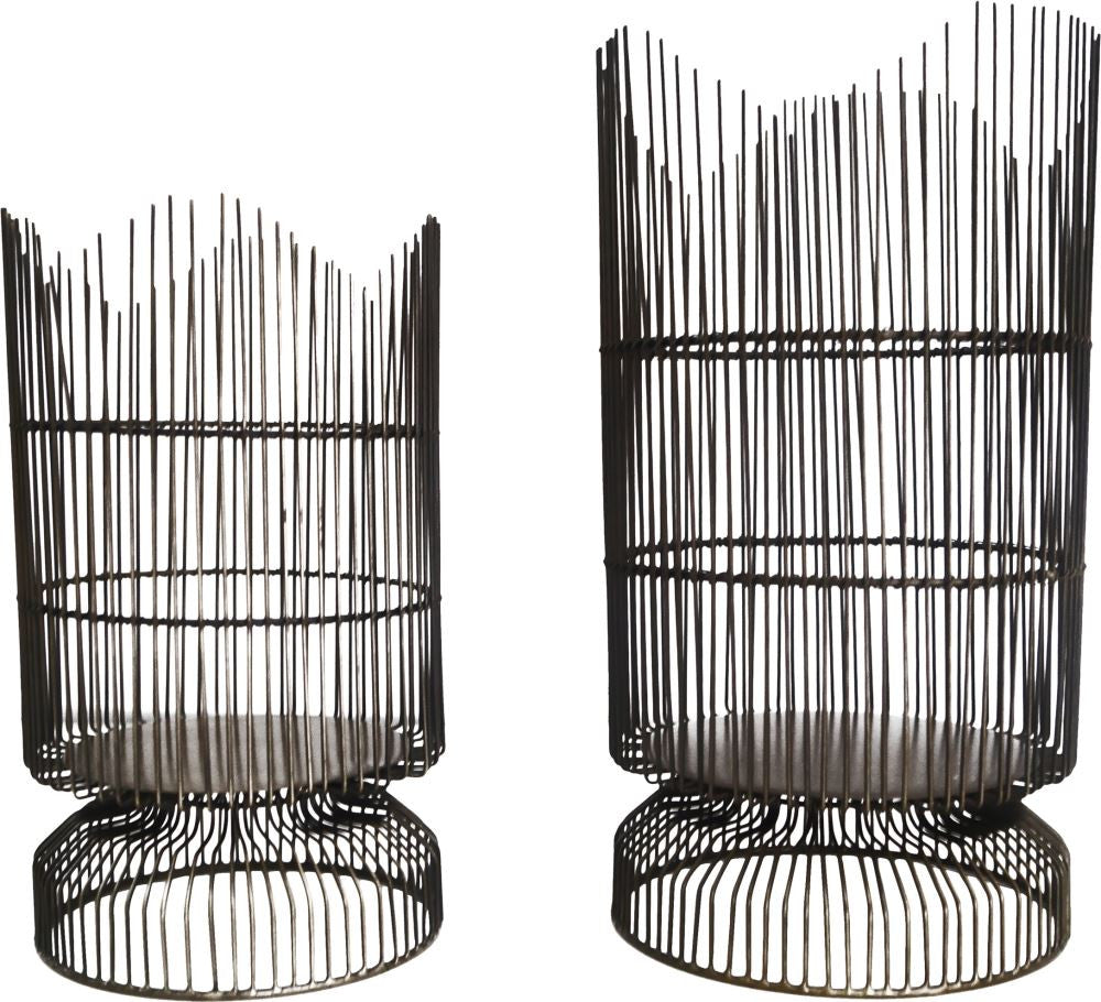 Palisade Candleholder S/2
