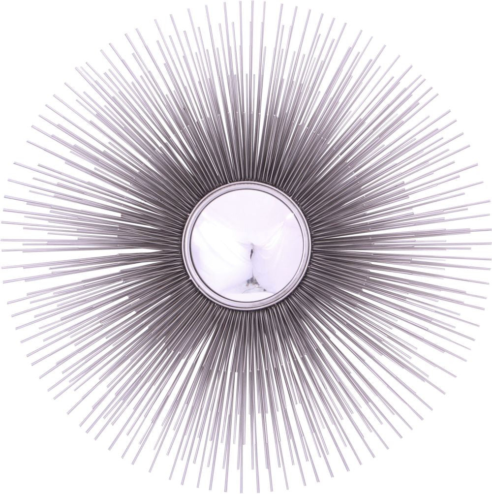 Porcupine Mirror Silver Large