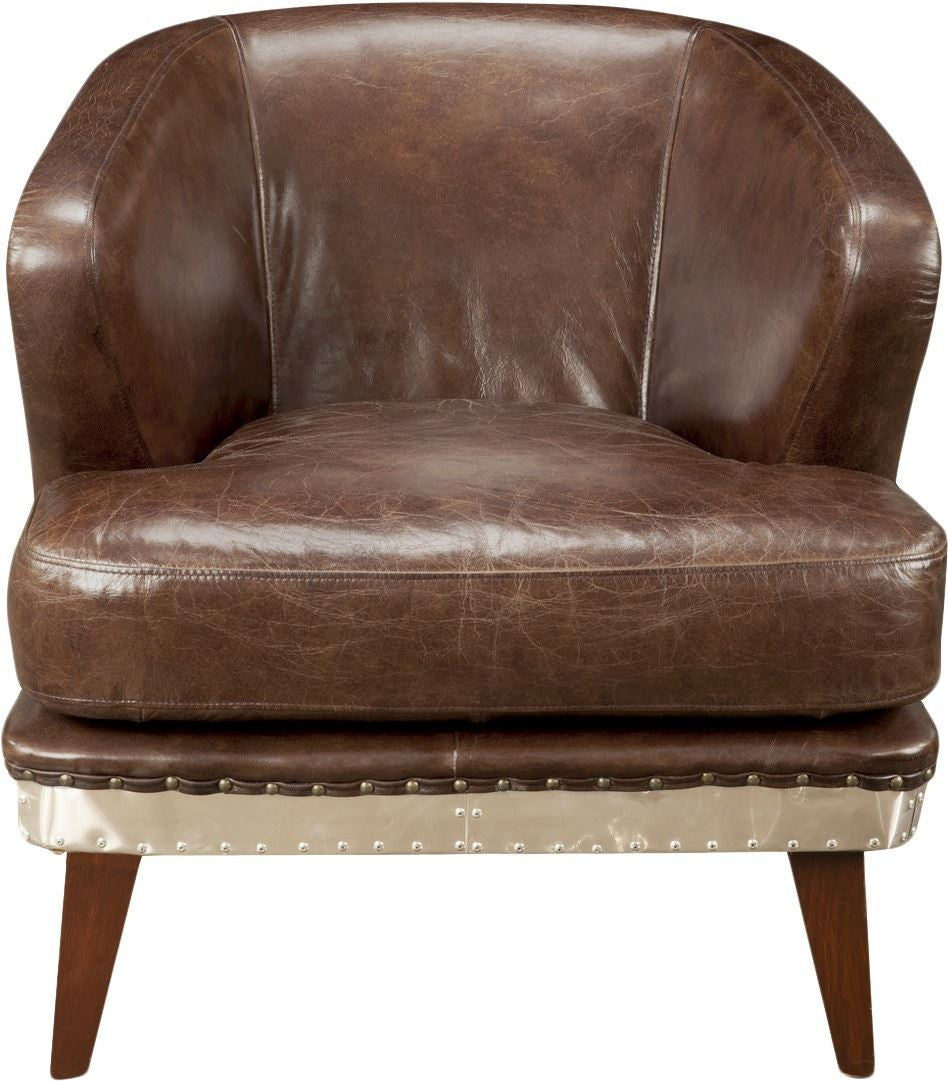 Preston Club Chair Brown