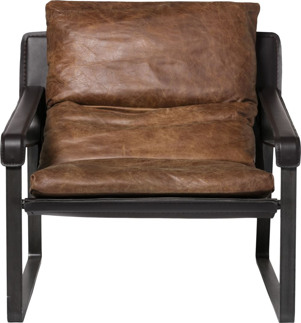 Connor Club Chair - Brown