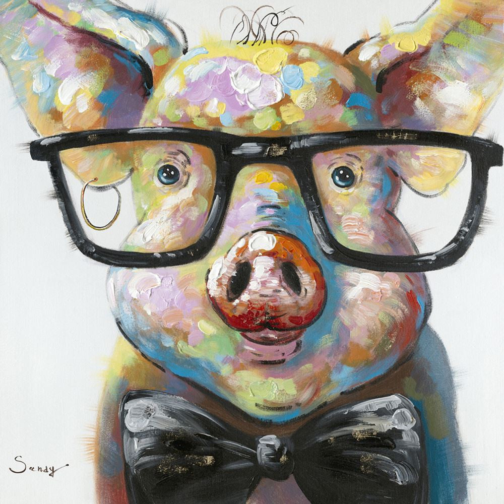 Smart Pig Wall Décor