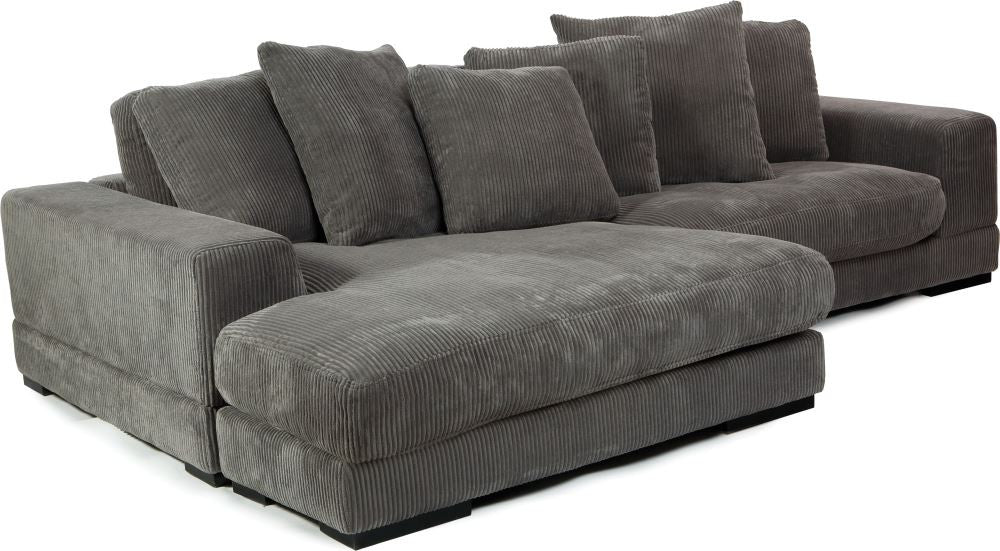 Plunge Sectional - Charcoal