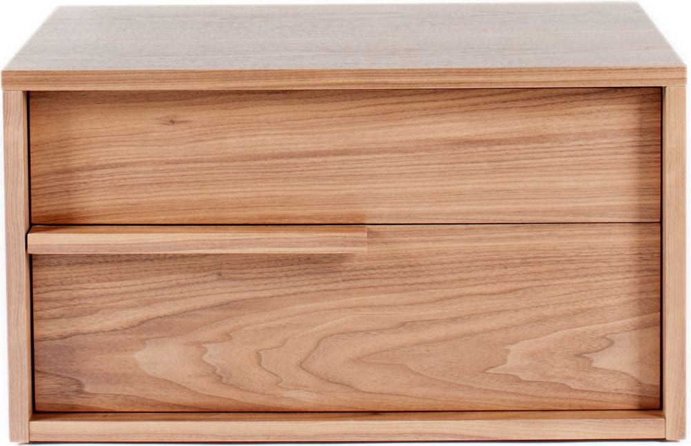 Duke Nightstand Walnut Left