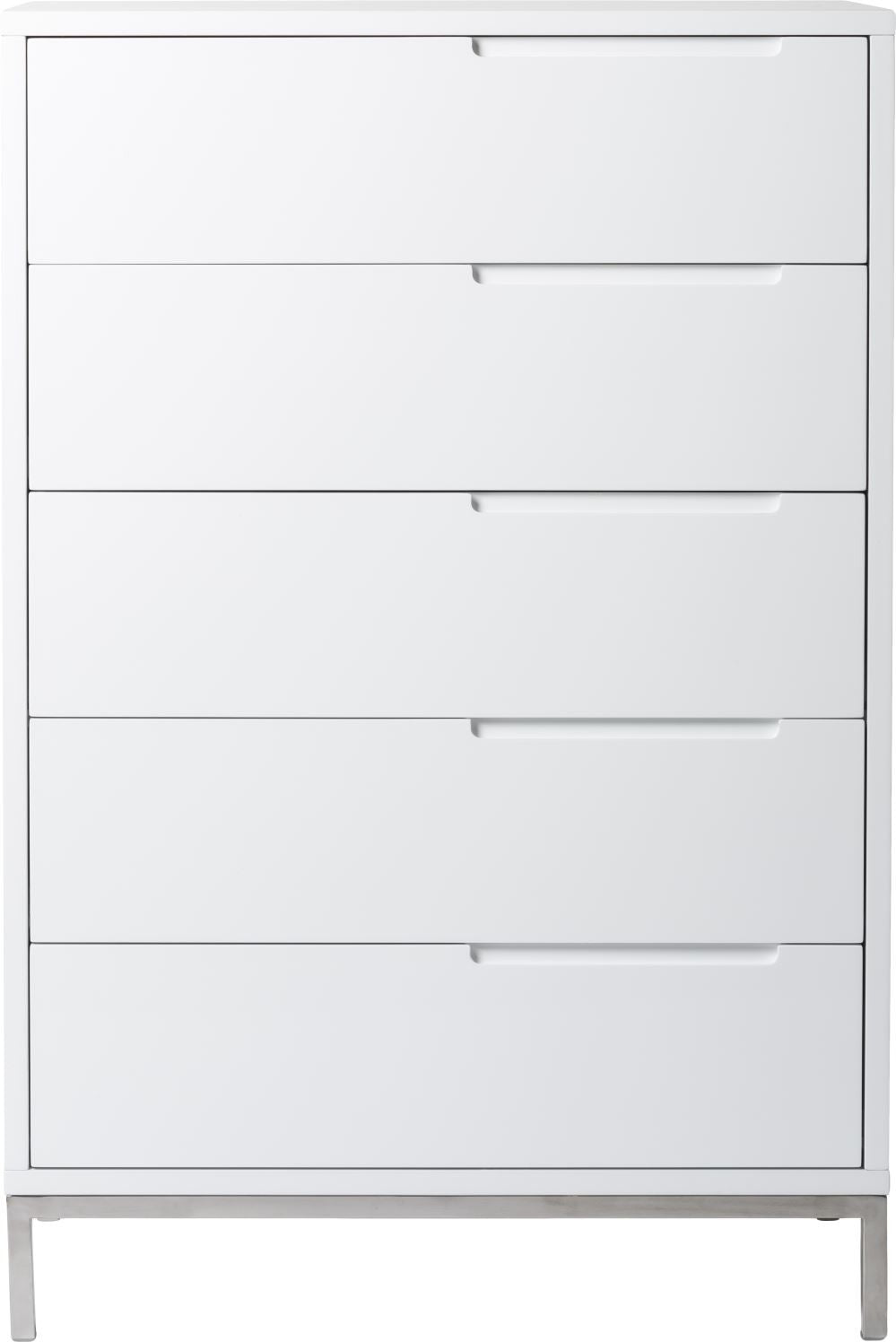 Naples Tall Dresser White