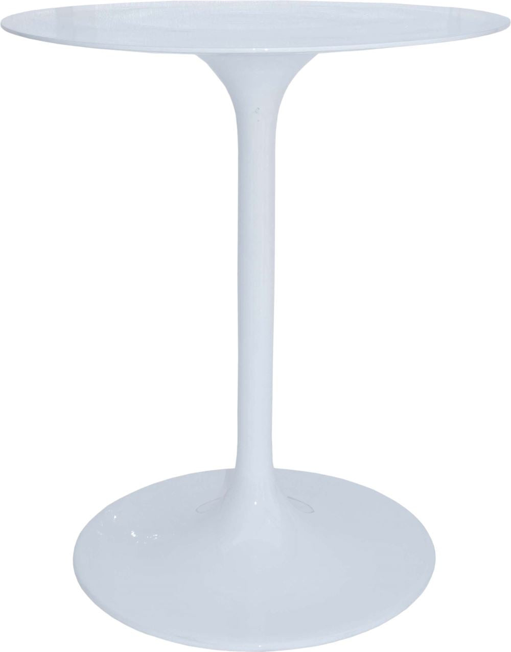 Tulip Accent Table White