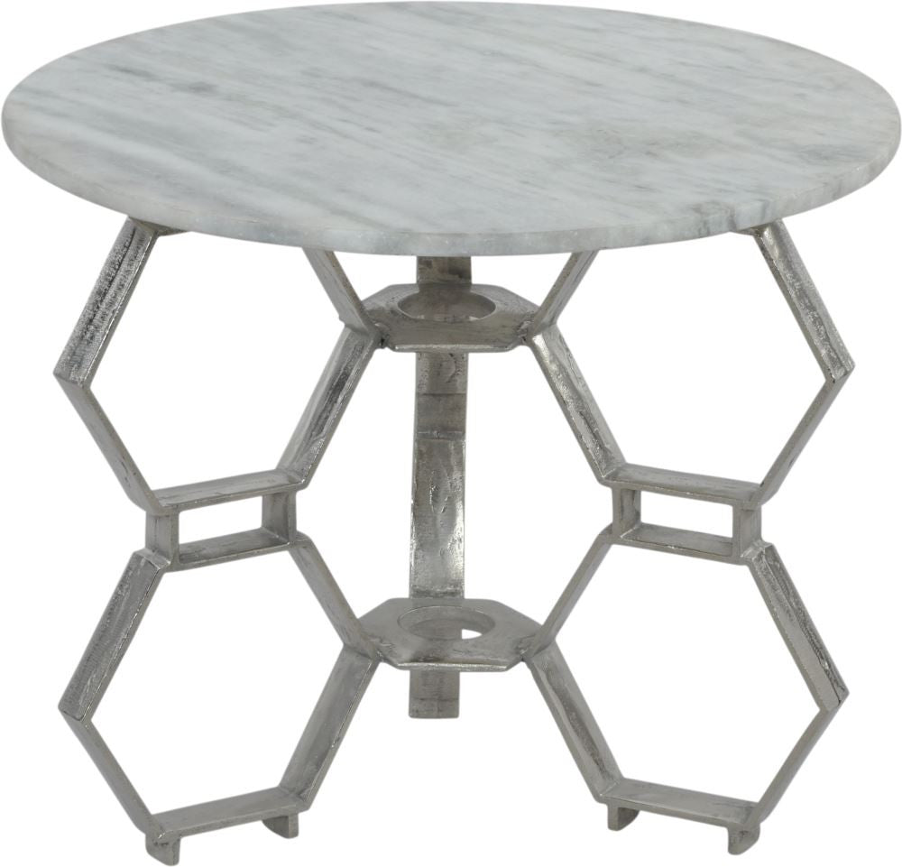 Luna Accent Table Silver