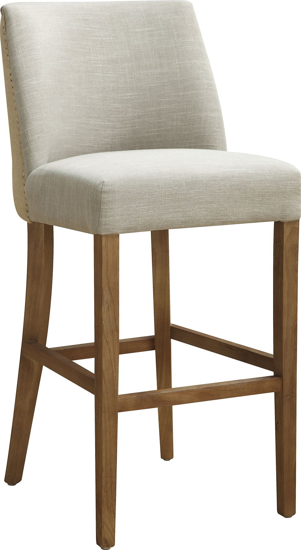 Mercer Jute Bar Stool Cappuccino