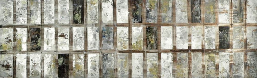Grey Block Wall Decor