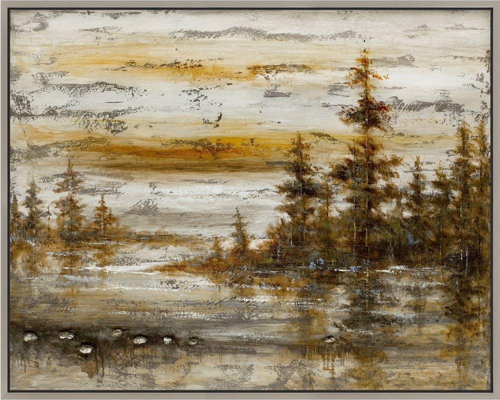 Dusk Wall Décor With Frame