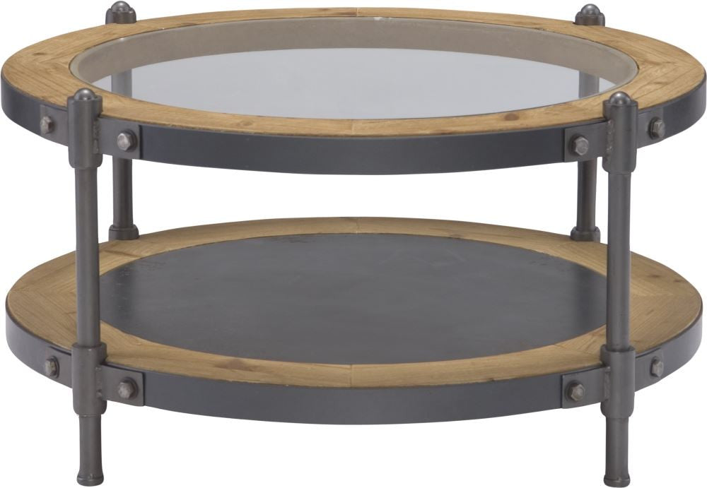 Port Coffee Table With Glass