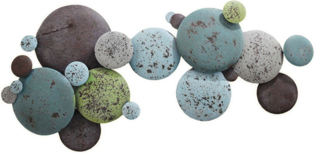 Earth Tone Metal Circles