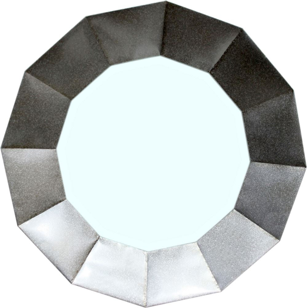 Dodecagon Mirror Silver