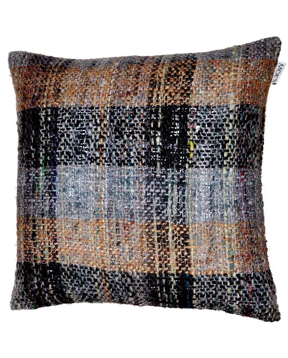 Tartan Cushion Multi W/Feather Insert