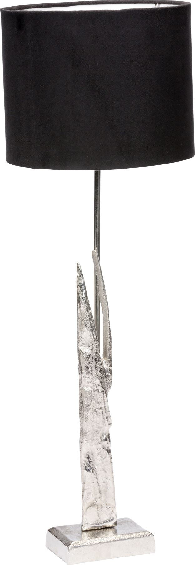 Edge Table Lamp Silver