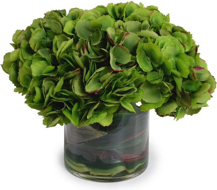 Dark Green Hydrangea Bouquet